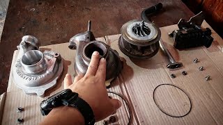 Cara Mudah Cleaning Turbo Captiva NFl Diesel Bongkar Pasang Menggunakan Bahan & Peralatan Sederhana