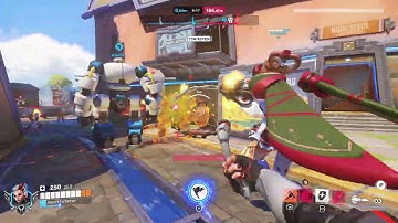 Overwatch 2 | Push on Runasapi | Competitive (Silver 1) | Juno & Brigitte | 6th loss in a row...