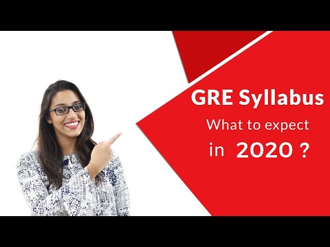 GRE Syllabus: What to expect in 2020?