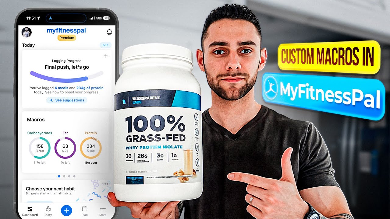 How to set Custom Macros in MyFitnessPal (step by step)