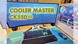 Cooler Master Ck550 V2 Unboxing Youtube Cooler Master Ck550 V2 Unboxing Youtube
