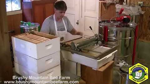 Automatic honey uncapping machine-Automatic honey uncapping machine
