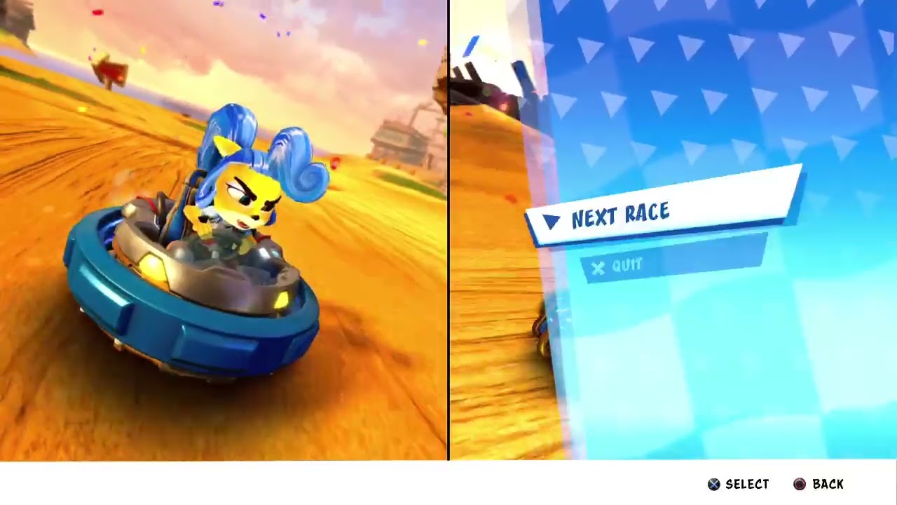 Crash Bandicoot CTR - Me vs My Girlfriend (HEATED BATTLE!) 