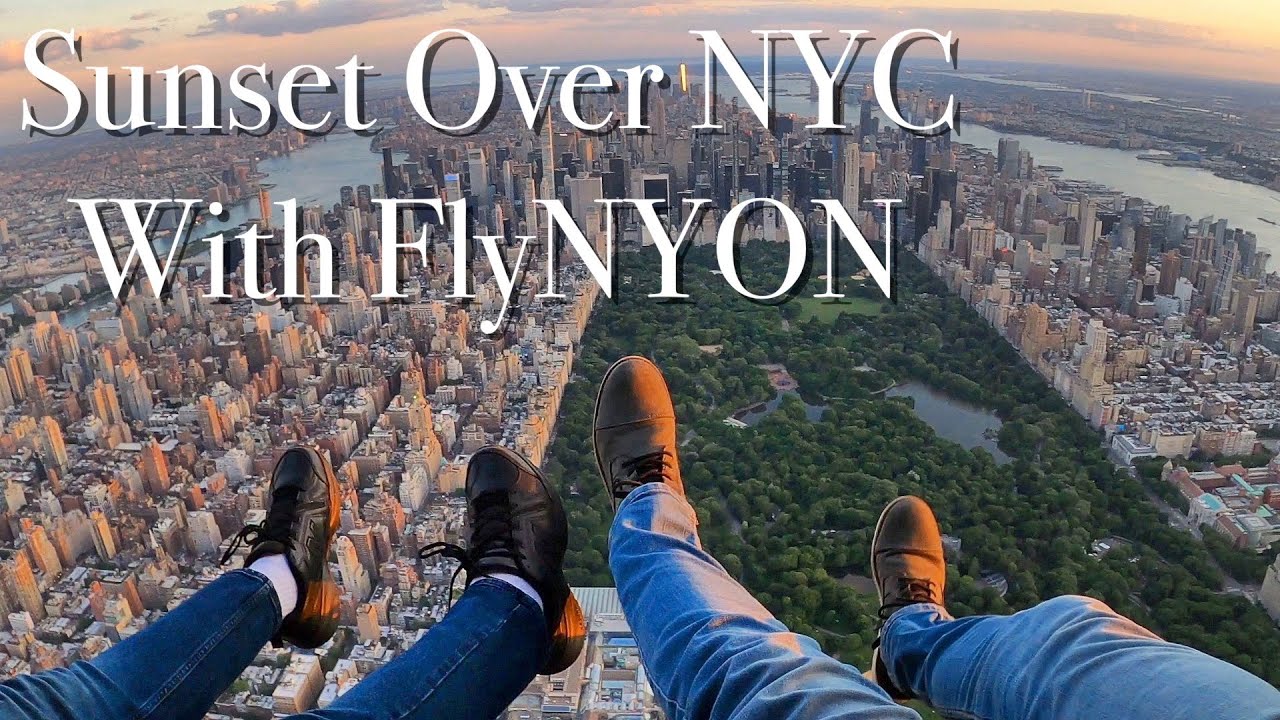 Sunset Flight With FlyNYON