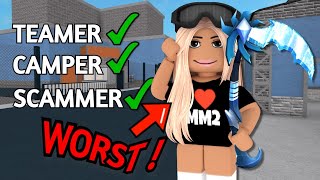 I Became The WORST MM2 PLAYER (Murder Mystery 2)