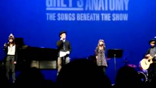 Grey's Anatomy Benefit Concert - Justin Chambers - Young Folks (March 18,2012)