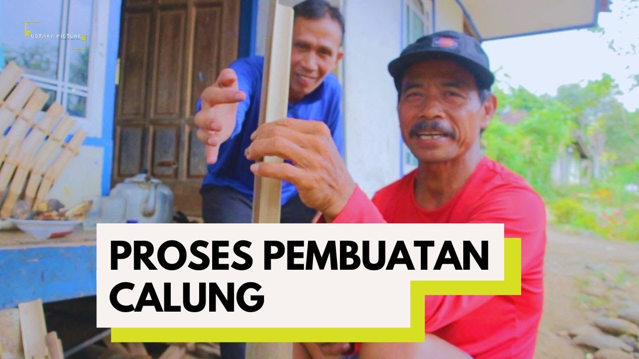 Tak Disangka Ternyata Seperti Ini Proses Pembuatan Calung #calung #alatmusiktradisional
