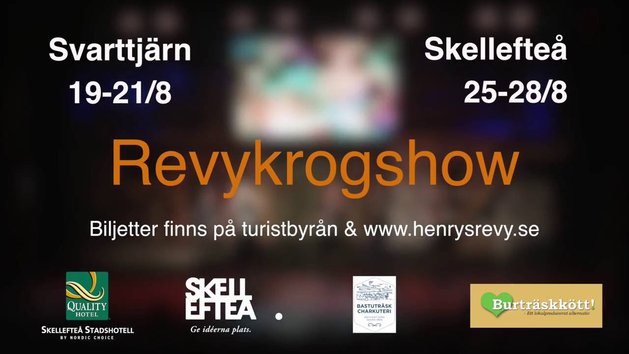 Svarttjärns Bryggeri - Revykrogshow!