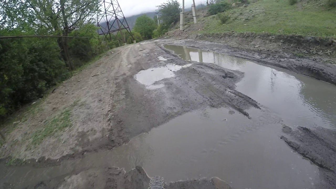 Тестовый спуск с пригорка - YouTube