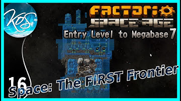 Factorio Entry Level to Megabase 7, Ep 16 Building our Space Ship From Scratch (Ship Design)