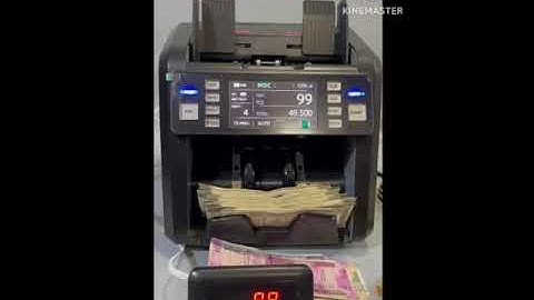 Note Sorting machine with Dual CIS