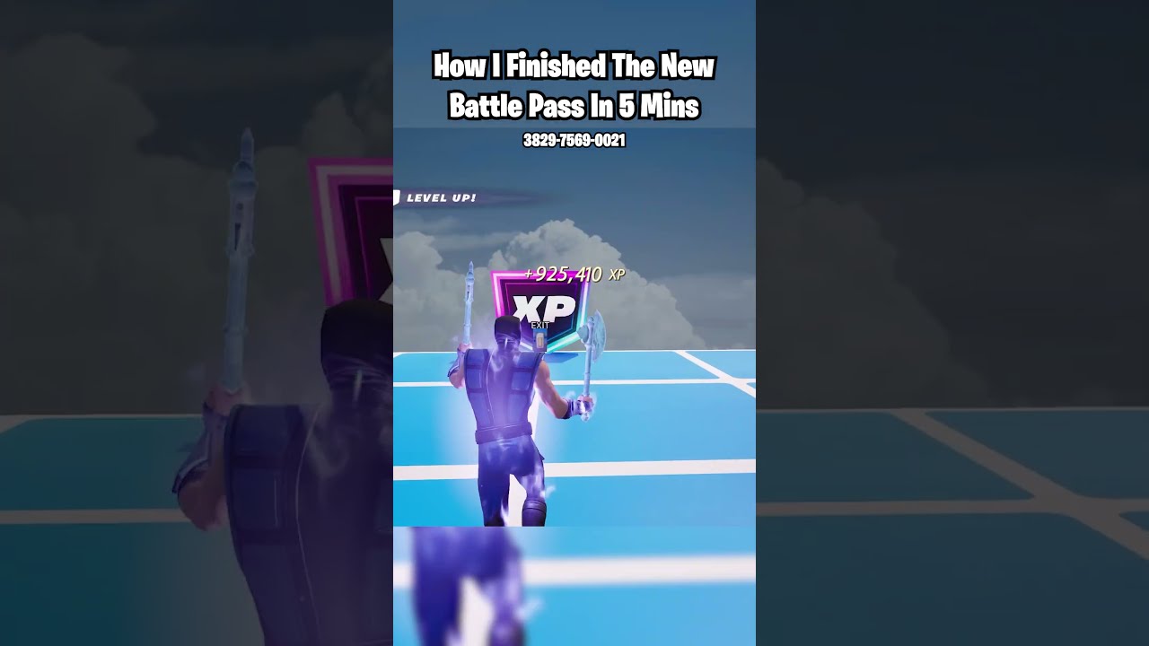 The CRAZIEST XP Map To LEVEL UP In Fortnite Chapter 6 Season 2 