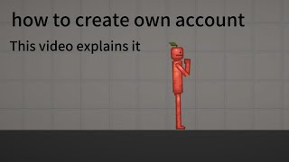 how to create own account in melon sandbox