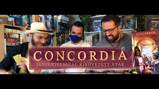 آموزش بازی استراتژی کونکوردیا (Concordia)