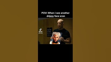 POV: I see another drippy face scan 💀 #shorts