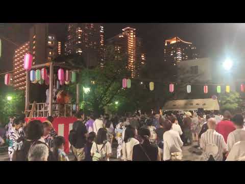 炭坑節　佃一丁目町会 納涼盆踊り大会 20230930