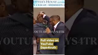 Apostle Gino Jennings  Tyler Perry laying hands on T.D JAKES(Abomination and False prophet)