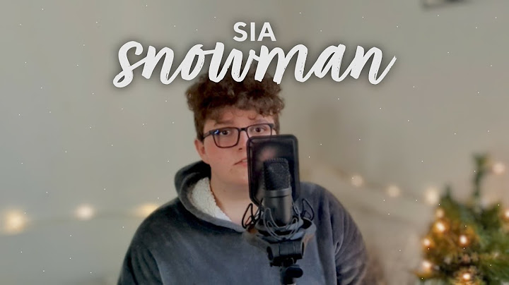 Snowman Cover version - Cover performance video thumbnail