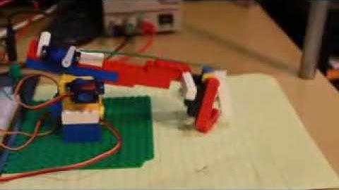 Lego Robot Arm with Arduino and Python Control