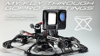 My GoPro Settings for Real Estate Fly Throughs and SNEAK PEEK! Proto3C Spyder 2024 Cinewhoop Frame!