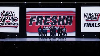 Freshh - Canada  | Varsity Division Finalist | 2023 World Hip Hop Dance Championship