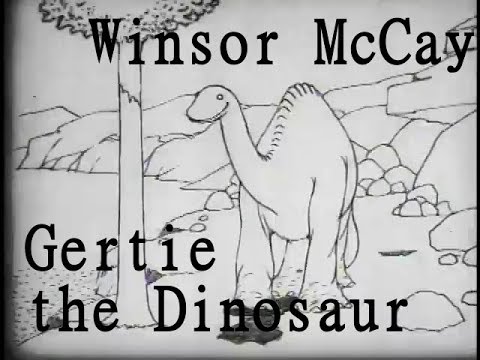 Gertie the Dinosaur (Winsor McCay, 1914) - YouTube
