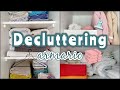 DECLUTTERING ARMARIO🧺 (ropa de cama🛏️ y toallas) | ¡Motivación!💪🏻| ORGANIZA CONMIGO || YreneLifeHome