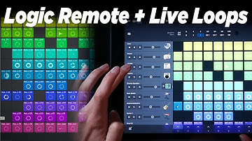 How To Use Live Loops With Logic Remote On iPad!