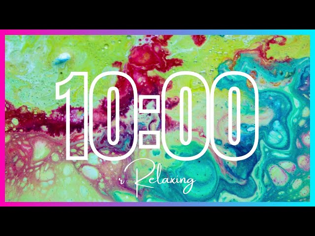 10 Minute Timer With Music For Classroom | Study - Relax - Happy | class=