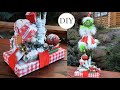 РОСТОВАЯ Новогодняя поделка Гринч своими руками / DIY Christmas Craft How to make a Grinch