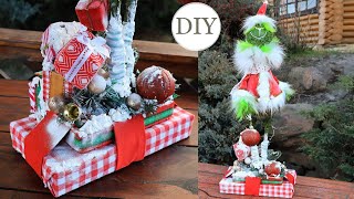 DIY Christmas Craft How to make a Grinch