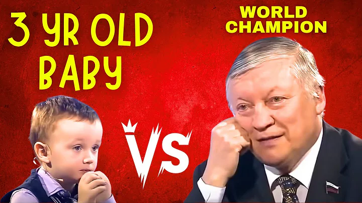 3 Year Old Chess Prodigy is Absolutely Insane & Stuns a World Champion! Misha vs Anatoly Karpov