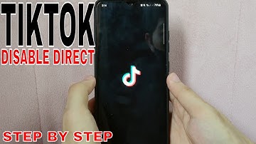 ✅ How To Disable Direct Messages On TikTok 🔴