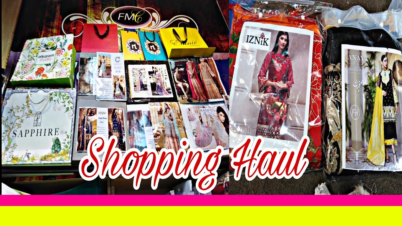 Summer Shopping Haul / 3pc Lawn & Swiss Suits With Prices - YouTube