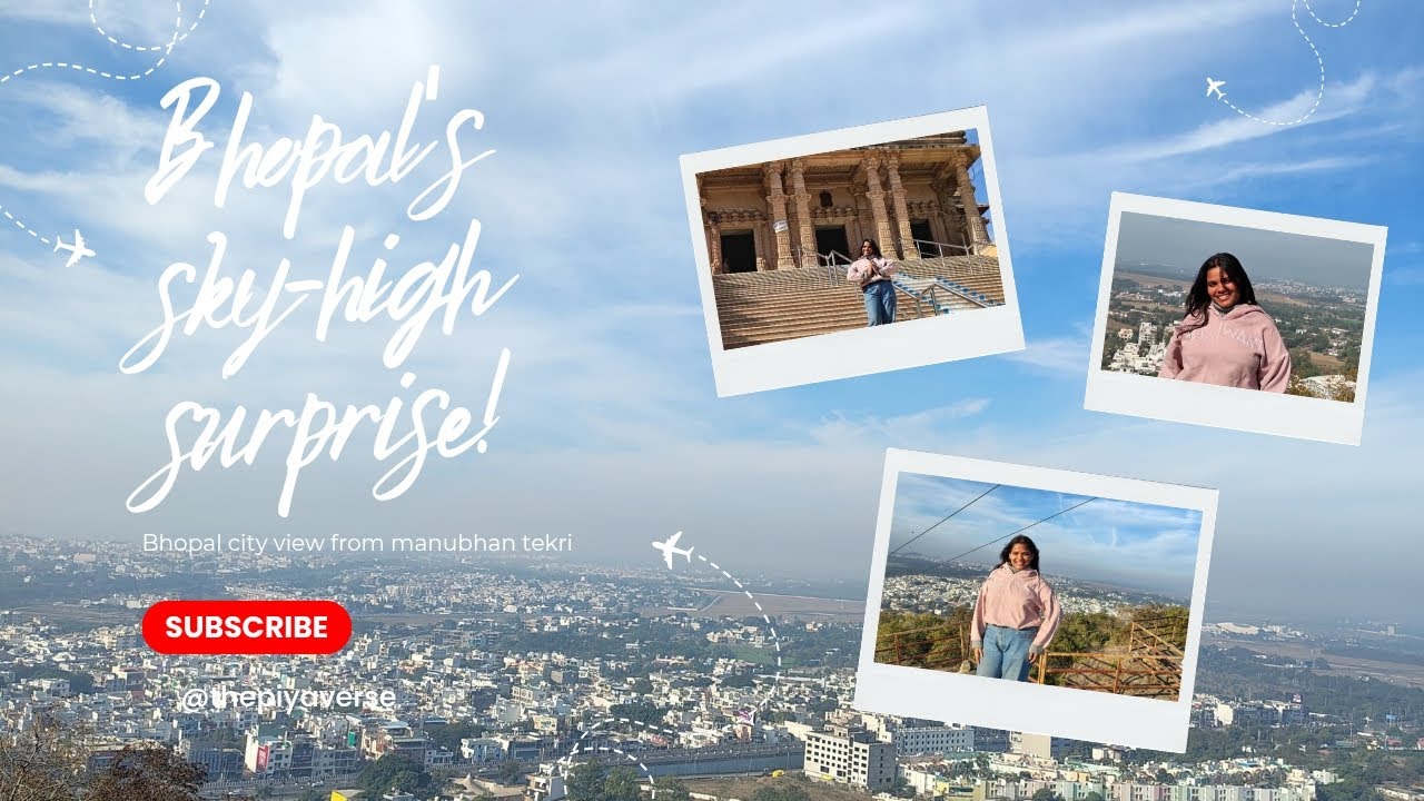 Skyline over sun☀.. Bhopal's best kept secret🌷 manubhan tekri📍