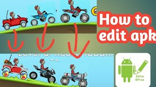 How to edit hill climb racing with apk editor simple trick screenshot 3