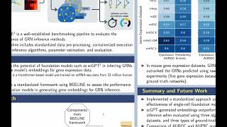 Using Foundation Models for Gene Regulatory Network... - Faizal Rahman - Poster - RSGDREAM 2024