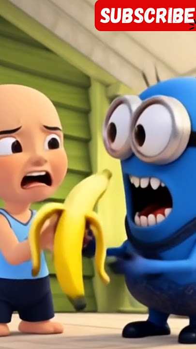 pisang ipin di ambil minions biru #upinipin #trendingshorts #animasi #shorts #lucu #viral