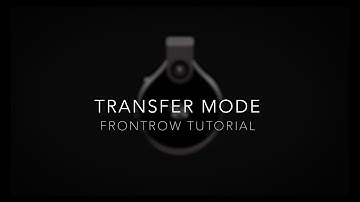 FrontRow Tutorial: Transfer Mode
