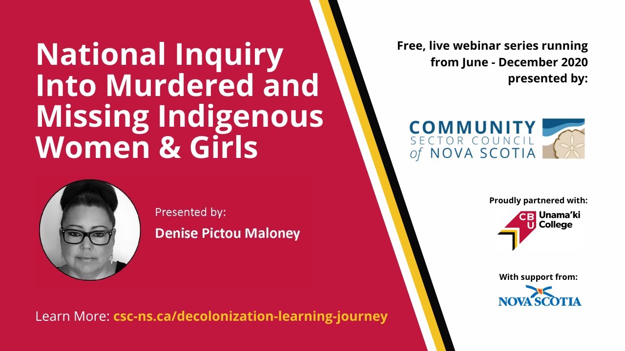DLJ 8 - National Inquiry Into Murdered and Missing Indigenous Women and ...