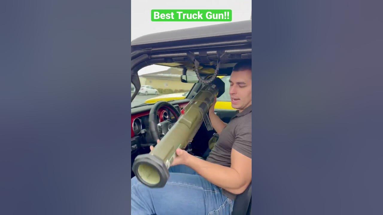 Best Truck Gun ever!! #guns #truck #rocket #ccw #gun #weapons #military #gunreview #usa