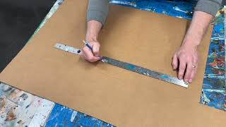 How to build a shipping box for paintings