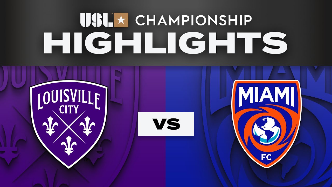 10.11.2025 | Louisville City FC против Miami FC — Обзор матча
