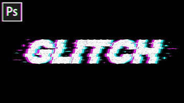 GLITCH Text Effect | Photoshop Tutorials #photoshoptutorial