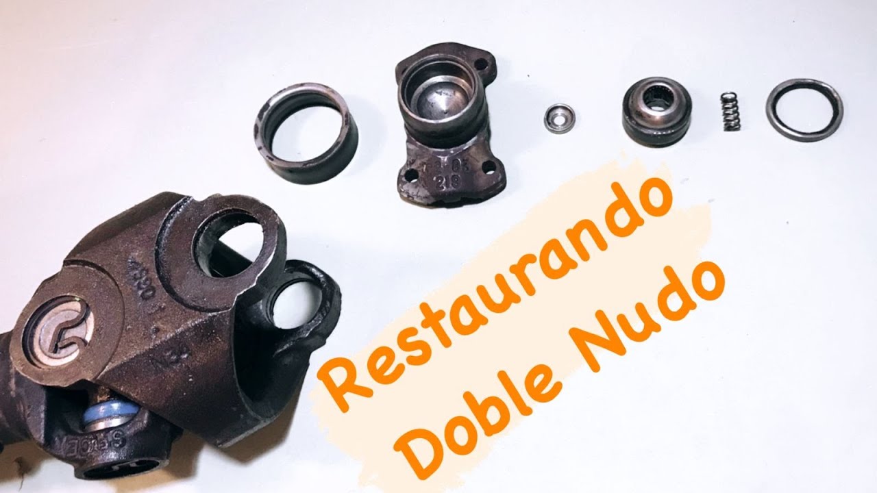 ¿COMO ARREGLAR DOBLE NUDO CARDAN JEEP 4X4? Spicer C2-83 219