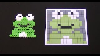 How to Make a Cute Perler Bead Frog - Part 2