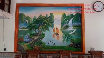 VẼ TRANH 3D TẠI ĐÔNG CAO - PHỔ YÊN - THÁI NGUYÊN 0964 503 986