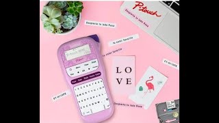 ¿Cómo usar la etiquetadora P-Touch H110 Pink de Brother? (español) ¿Cómo usar la etiquetadora P-Touch H110 Pink de Brother? (español)
