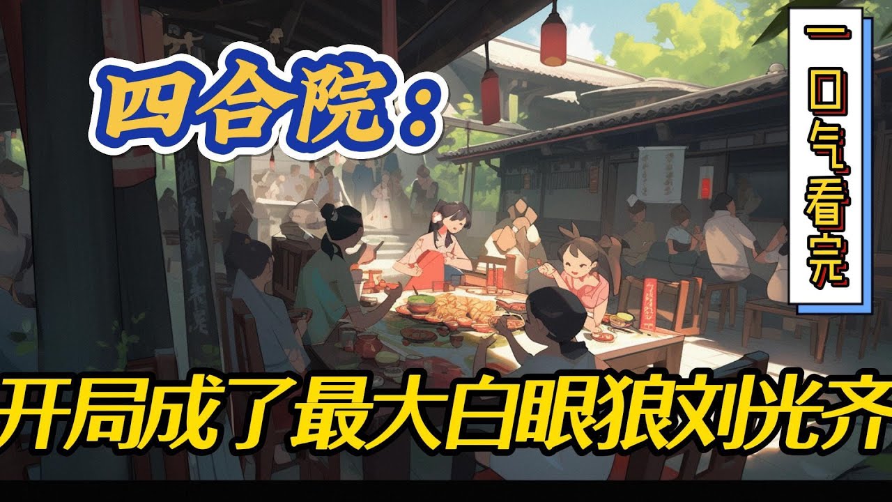 🔥完结！💥独家！《四合院：开局成了最大白眼狼刘光齐》具体的就这些牛马蛇神，驴马烂子组成了所谓的情满四合院。而自己现在是剧里面最大的白眼狼刘光齐是也。#穿越#有声漫画#无敌#爽文#四合院 #电视剧