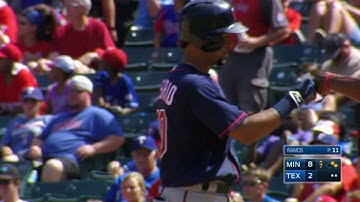 MIN@TEX: Rosario increases lead with an RBI single